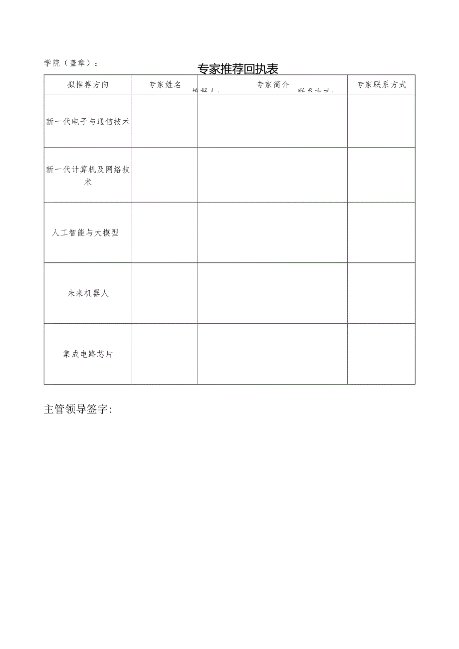 专家推荐回执表（2023年）.docx_第1页