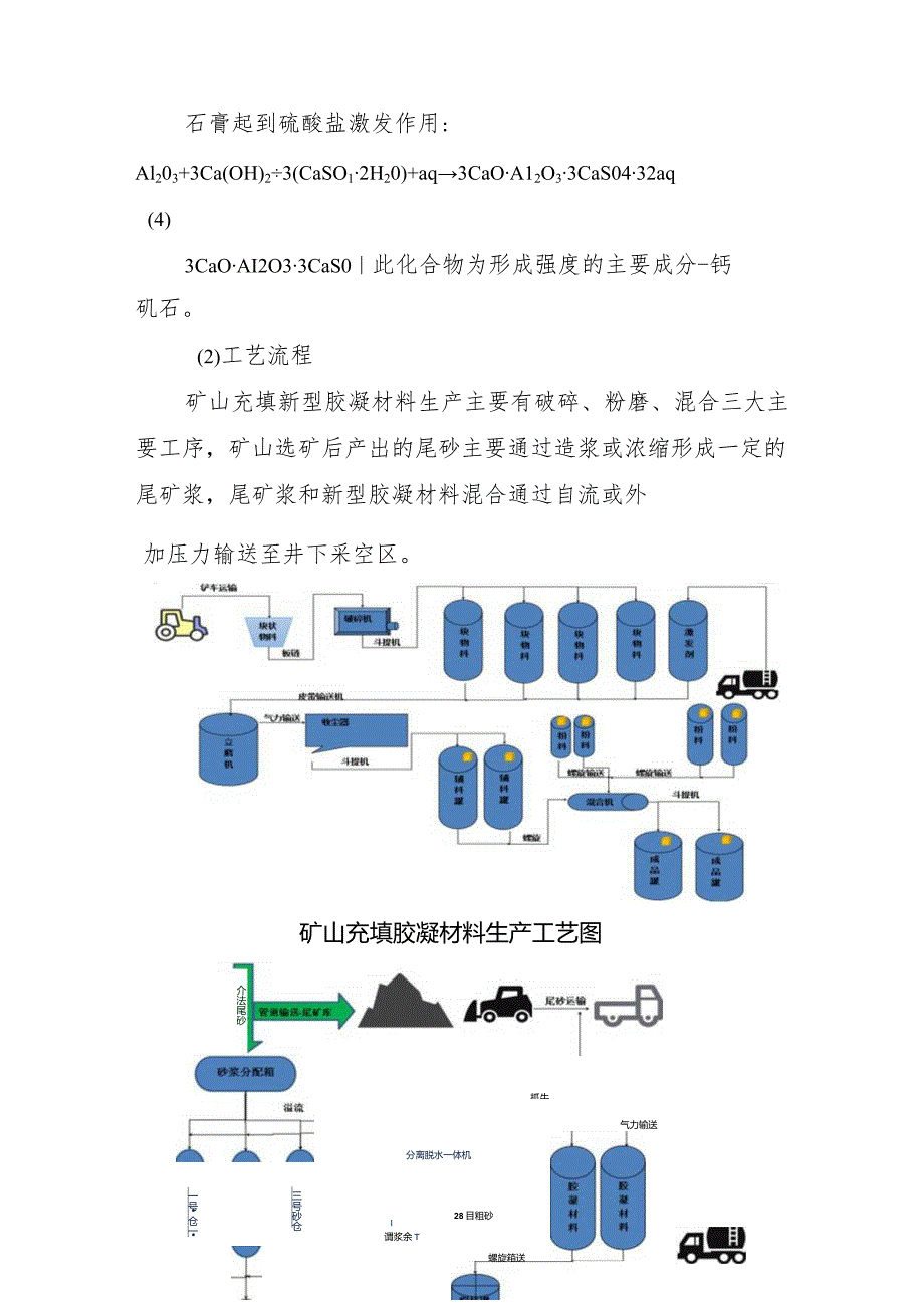 矿山充填新型胶凝材料协调处置利用尾矿工艺技术.docx_第3页