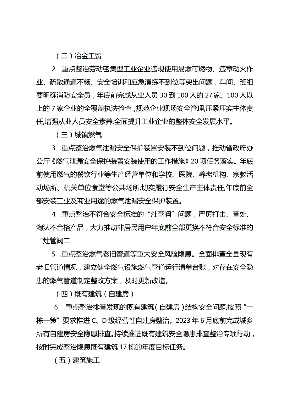 关于开展重点行业领域安全生产风险专项整治巩固提升年行动的实施意见.docx_第3页