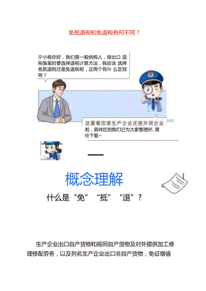 免抵退税和免退税的区别.docx