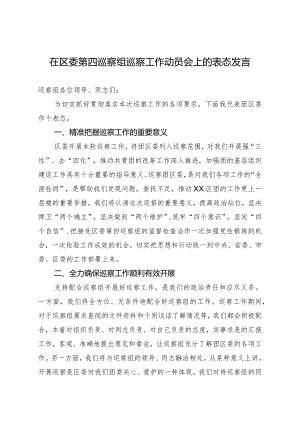 团区委巡察表态发言.docx