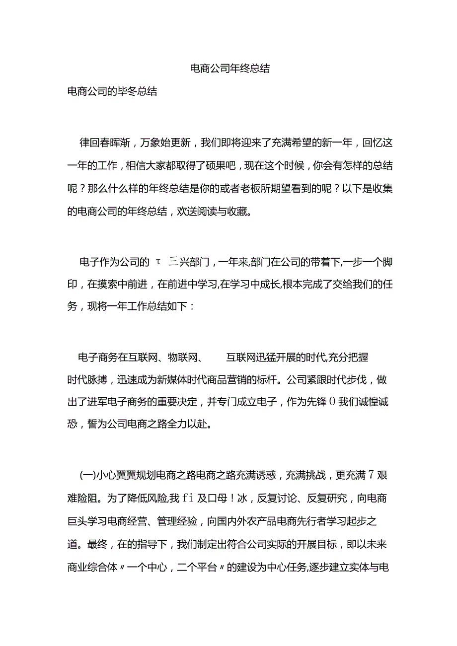 电商公司年终总结.docx_第1页