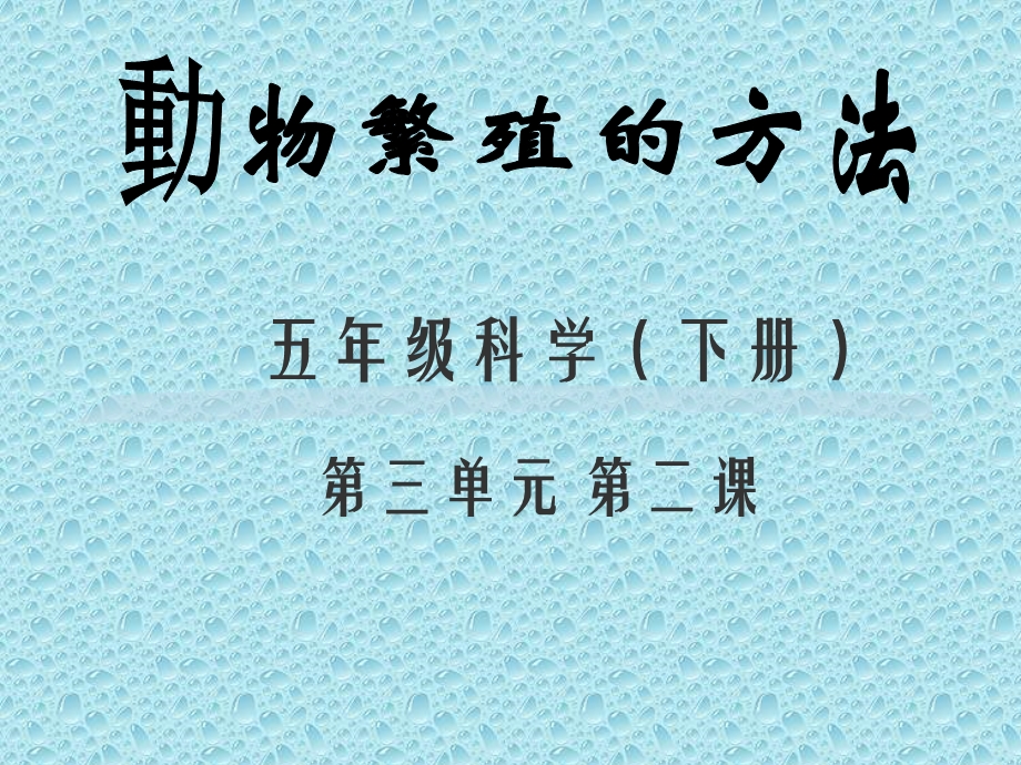 动物繁殖的方法　.ppt_第1页