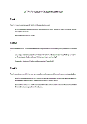 2024剑桥雅思讲义WTF_is_Punctuation_Worksheet_-_English_Advantage.docx