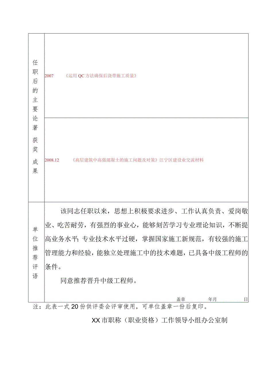 申报高（中）级专业技术资格人员情况简介表.docx_第2页