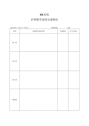 教学进度完成情况.docx