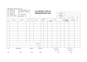 项目物资需用计划表.docx