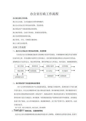 办公室行政工作流程.docx