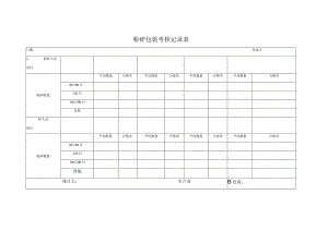 粉碎包装考核记录表.docx