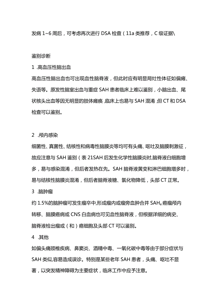 2024蛛网膜下腔出血的诊断与治疗临床总结.docx_第3页