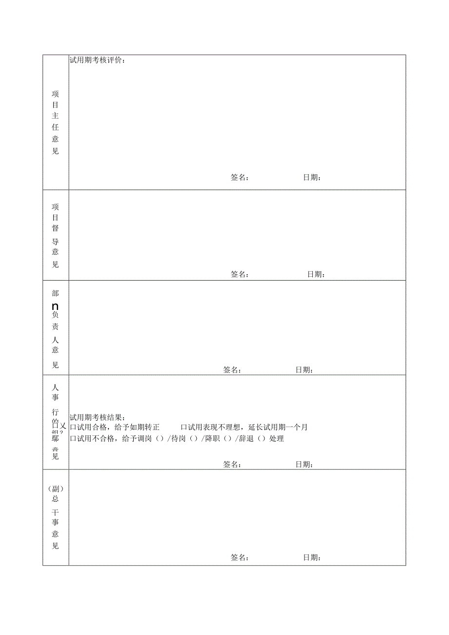 转正申请表(模板).docx_第2页