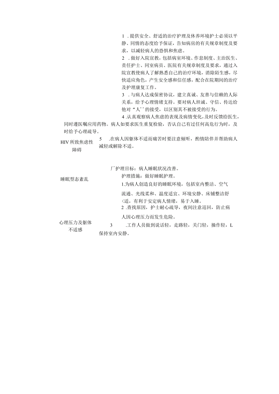 艾滋病伴发精神障碍病人的临床护理.docx_第3页