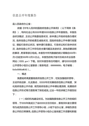 信息公开年度报告.docx