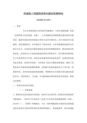 信息化建设规划.docx