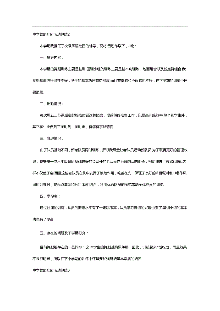 2024年中学舞蹈社团活动总结.docx_第2页