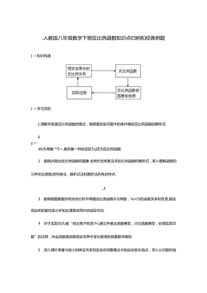 2024年反比例函数知识点归纳重点.docx