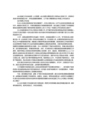 会计核算工作总结.docx