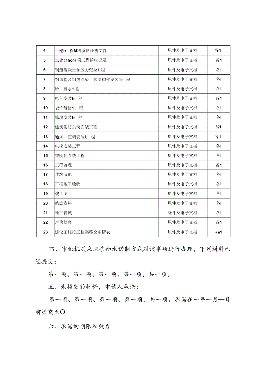 云南省建设工程档案验收告知承诺书.docx_第3页