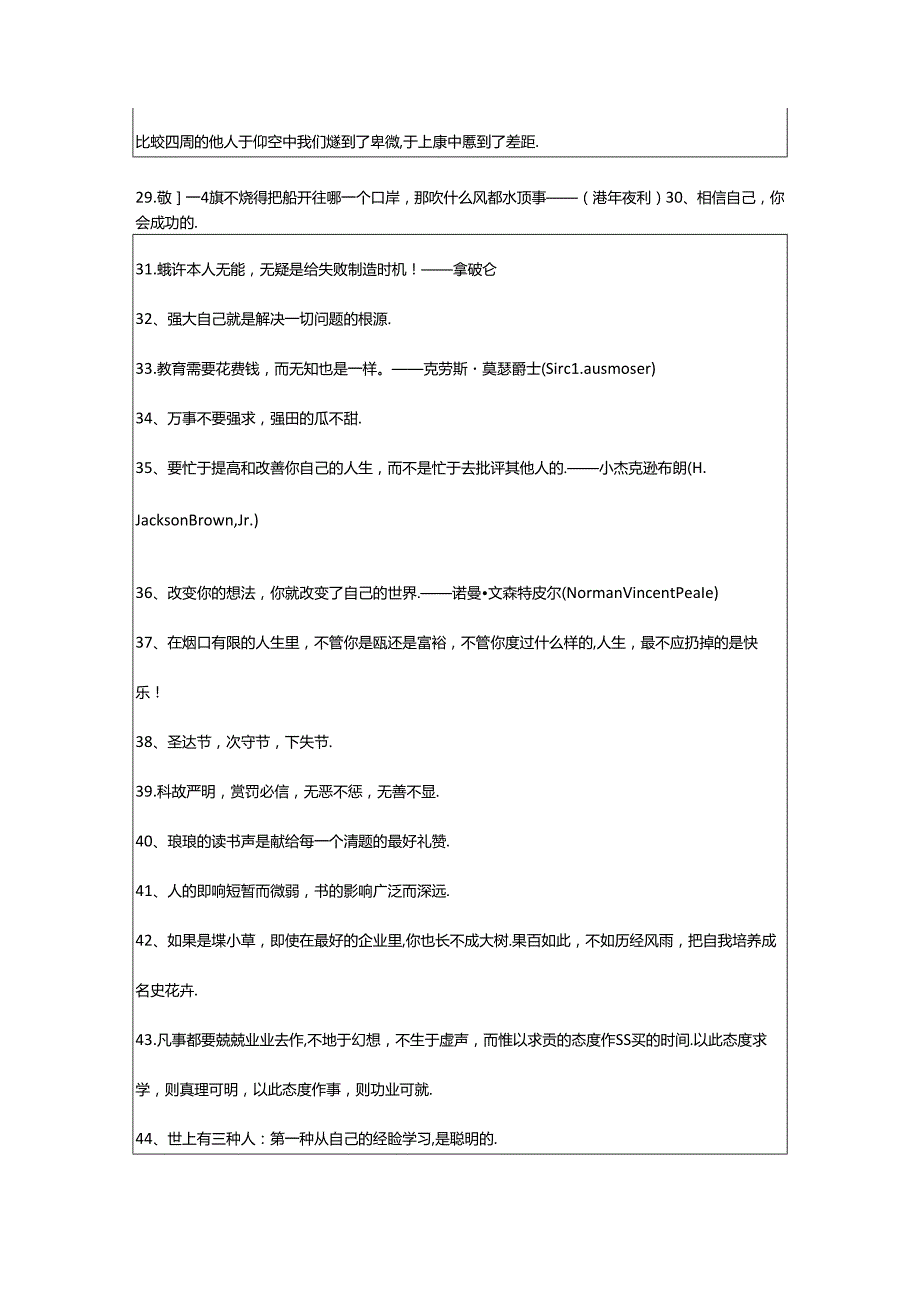 2024年年经典励志名言合集94条.docx_第3页