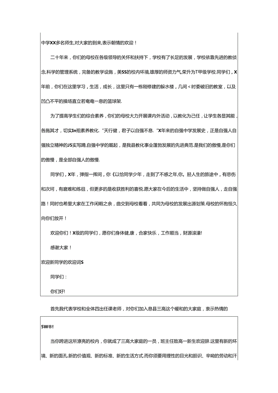 2024年欢迎新同学的欢迎词.docx_第3页