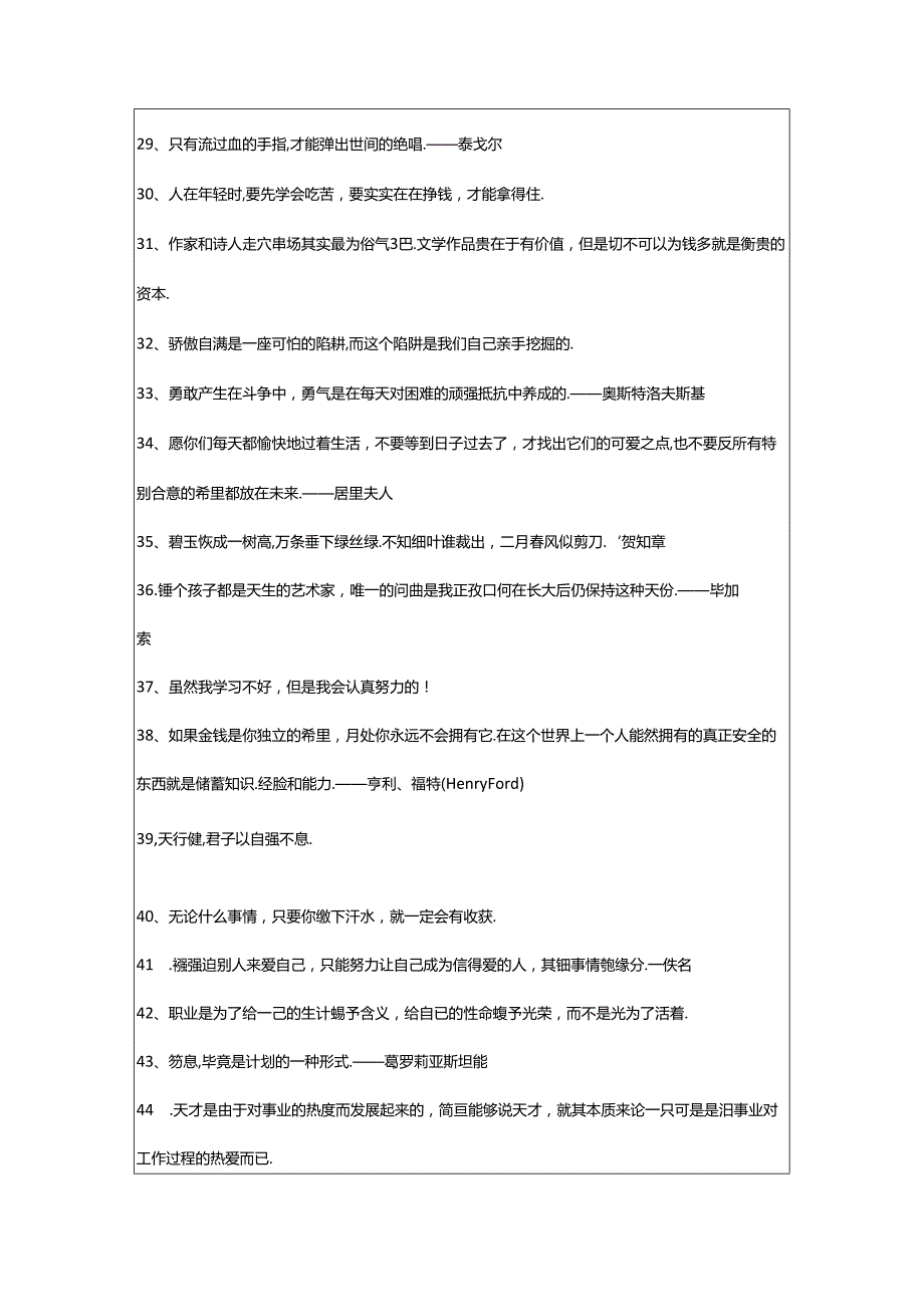 2024年年简短的励志名言合集80句.docx_第3页