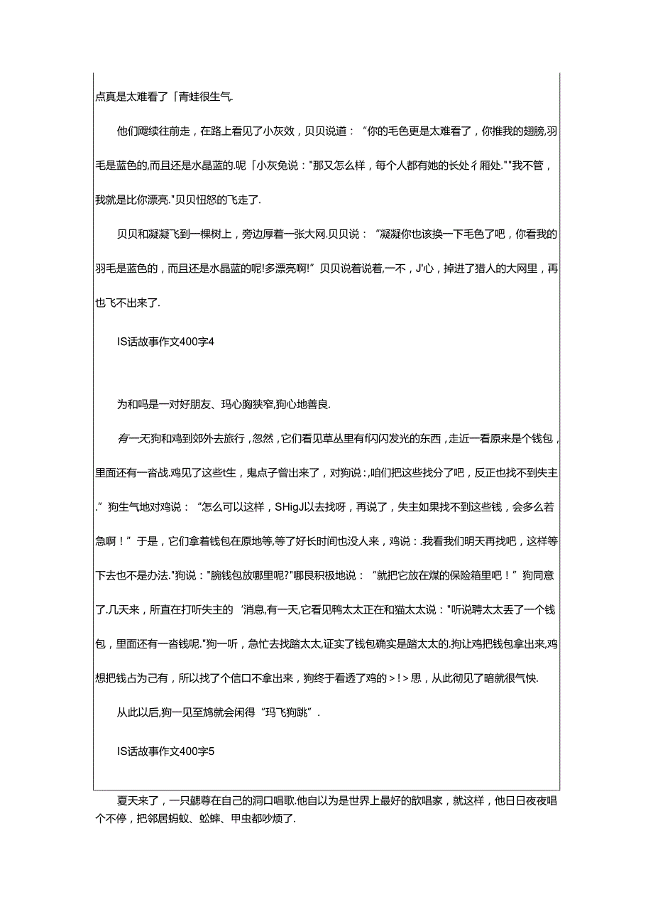 2024年童话故事作文400字40篇.docx_第3页