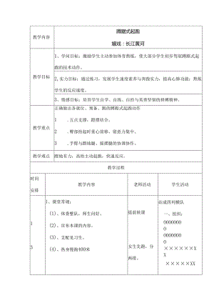 优质课教案蹲踞式起跑教案.docx