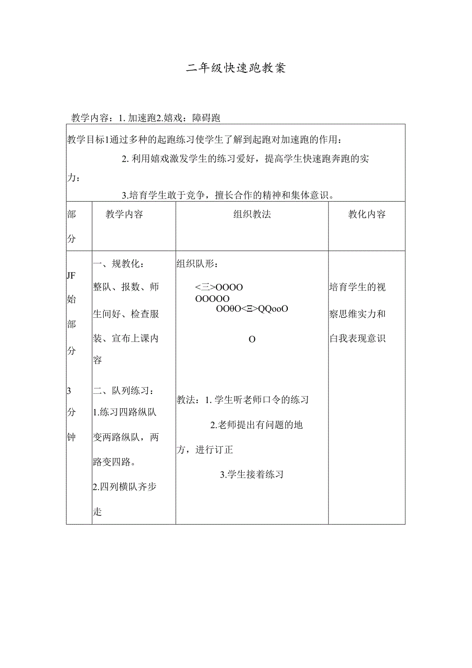 二年级快速跑教案.docx_第1页