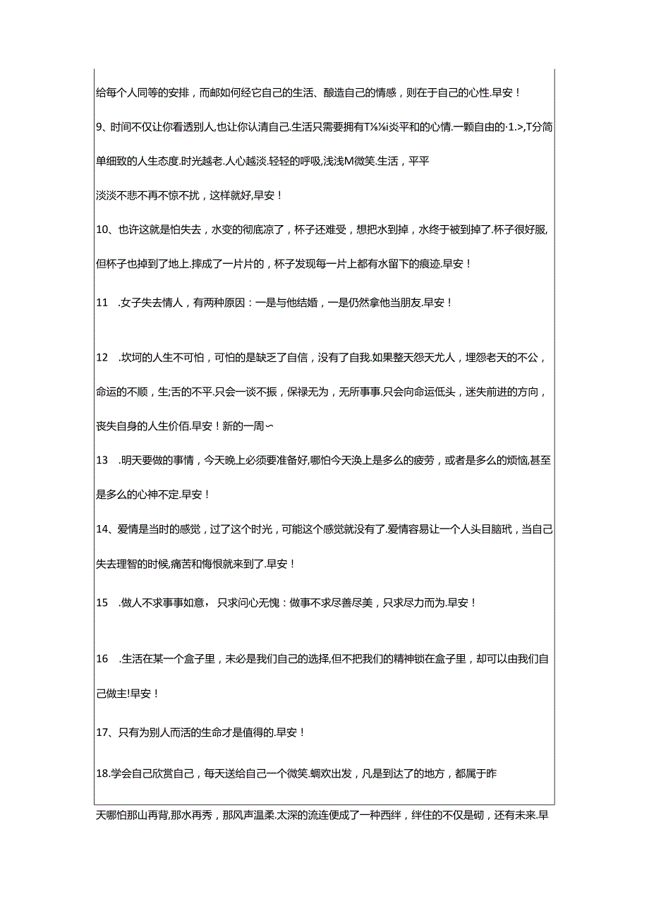 2024年年简单的真诚的早安心语语录大集合57句.docx_第2页