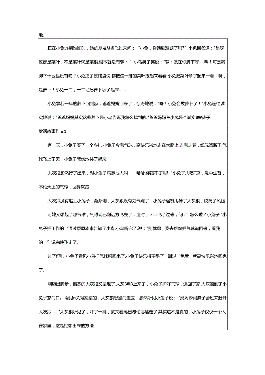 2024年童话故事作文(热).docx_第2页