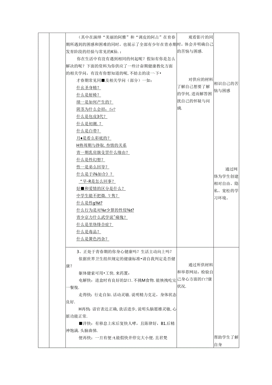 健康地度过青春期-教案.docx_第3页