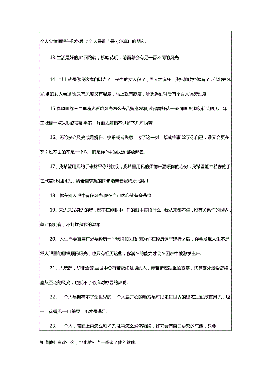 2024年风光造句（精选5句）.docx_第2页