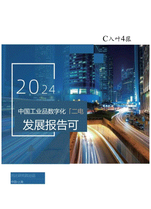 2024中国工业品数字化发展报告word版.docx