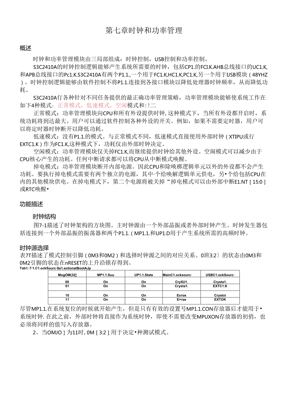 ARM9 S3C2410时钟和功率管理.docx_第1页