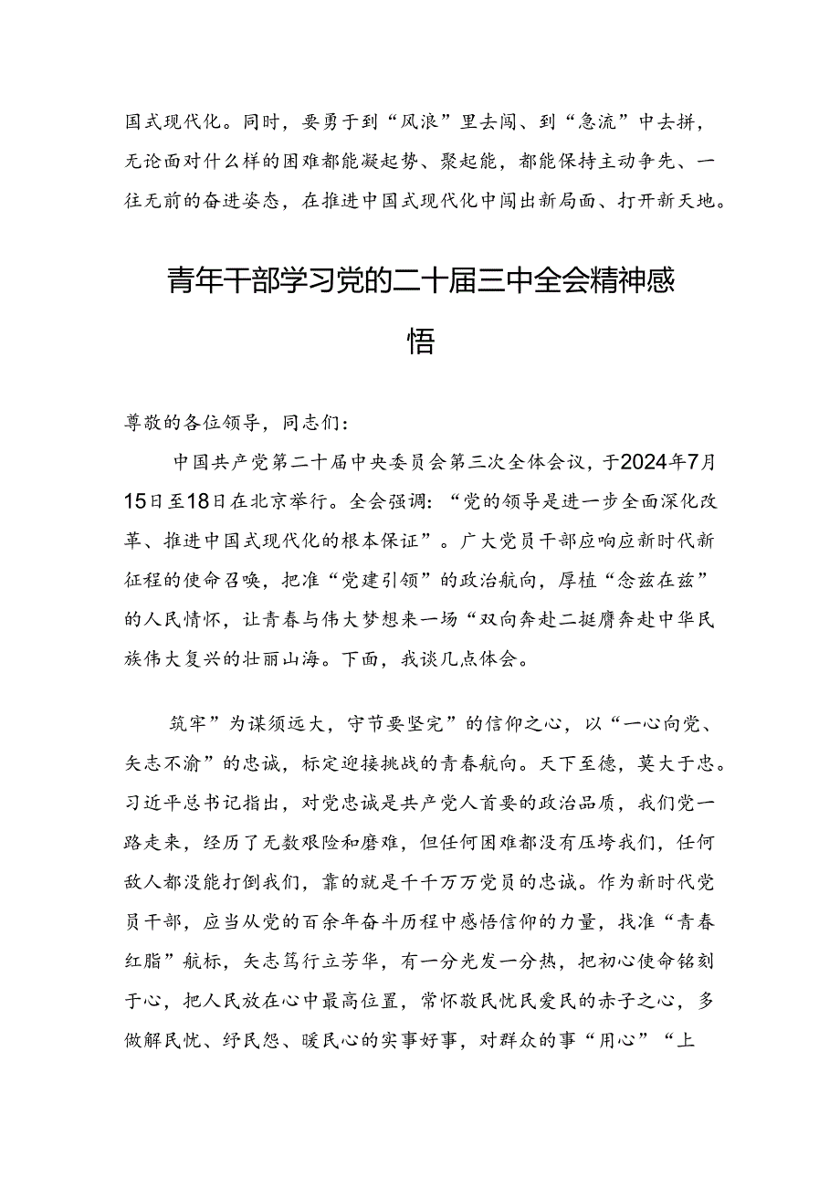 二十届三中全会心得体会：稳舵荡桨扬帆”让中国式现代化“乘风破浪”.docx_第3页