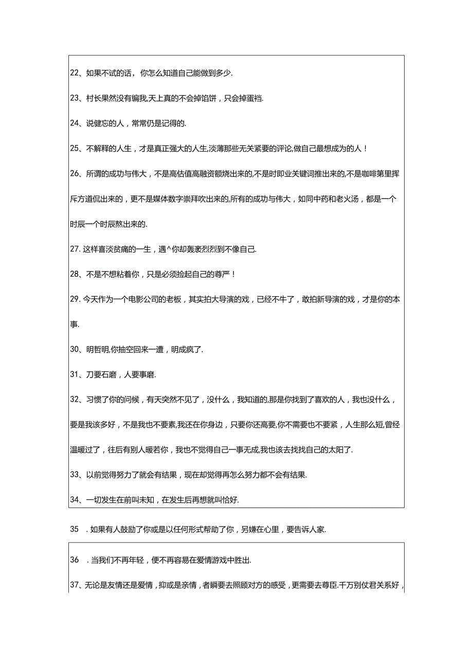 2024年简短的令人有所感悟的语录96条.docx_第3页