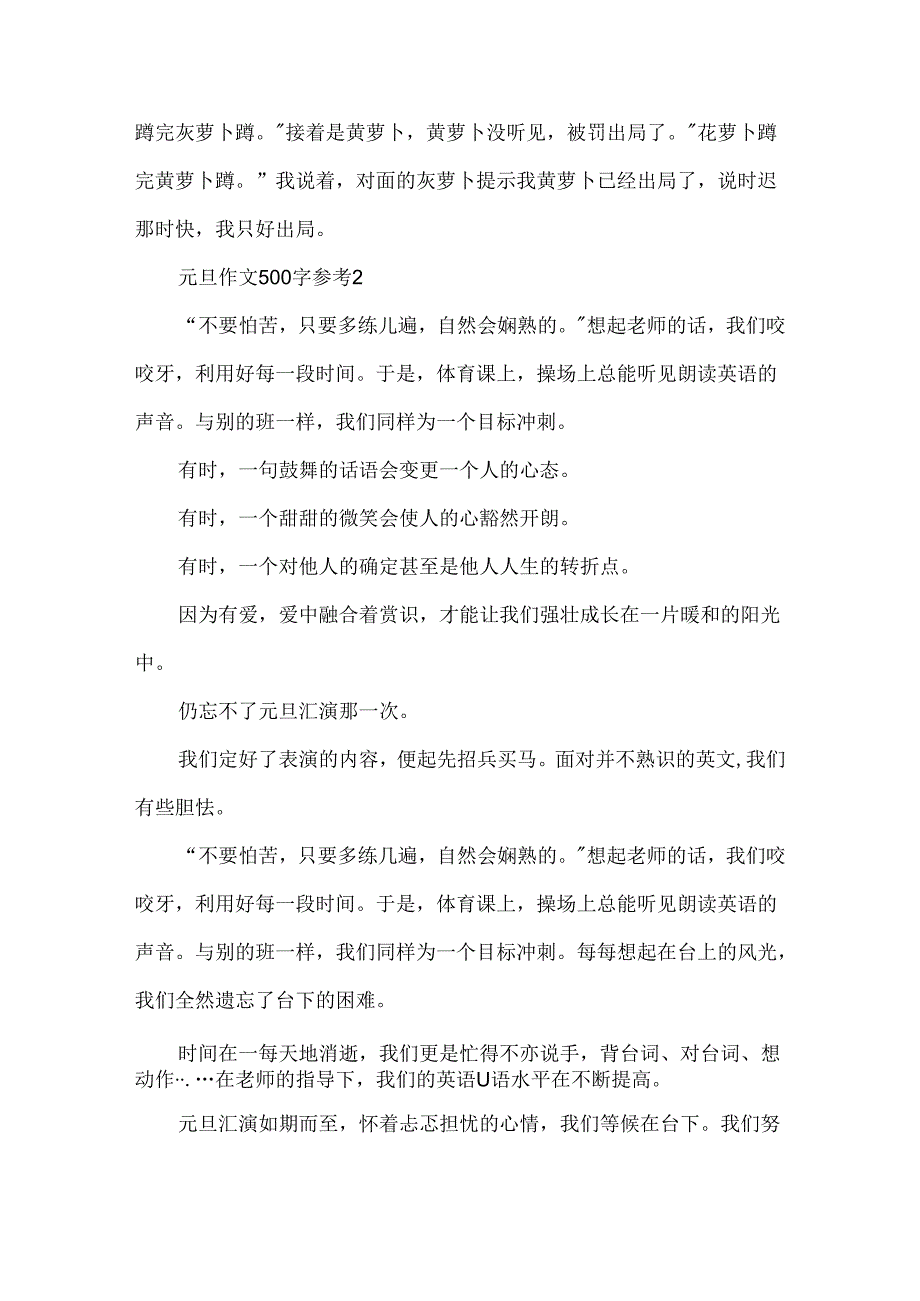 元旦作文500字参考.docx_第2页