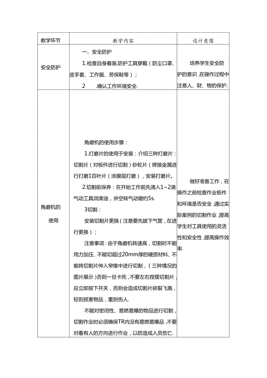 任务12：角磨机、带式、圆盘打磨机的使用.docx_第2页