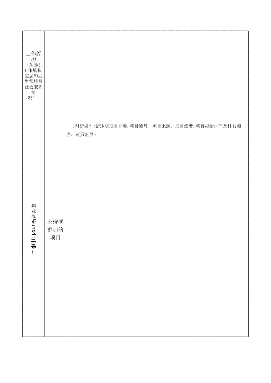 公 开 招 聘 报 名 表.docx_第2页