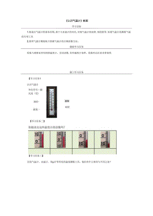 《认识气温计》教案.docx