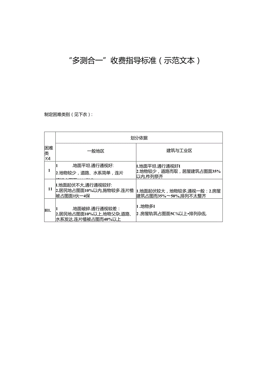 “多测合一”收费指导标准（示范文本）.docx_第1页