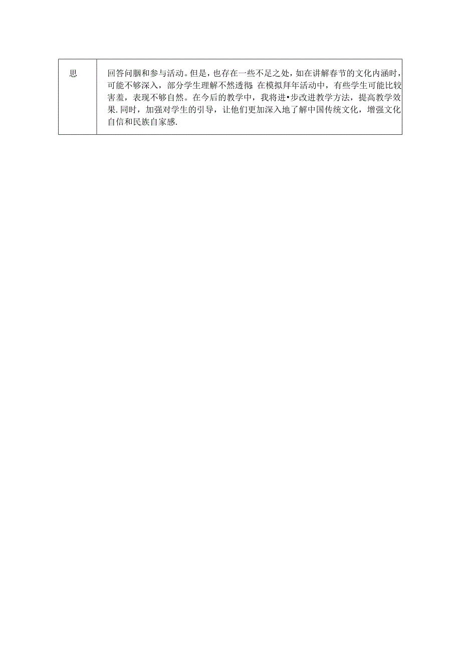 《15 红红火火中国年》教学设计-2024-2025学年道德与法治一年级上册统编版（表格表）.docx_第3页