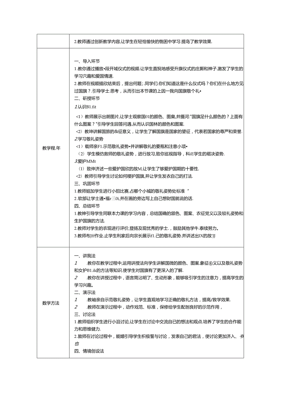 《2 我向国旗敬个礼》评课稿-2024-2025学年道德与法治一年级上册统编版.docx_第2页