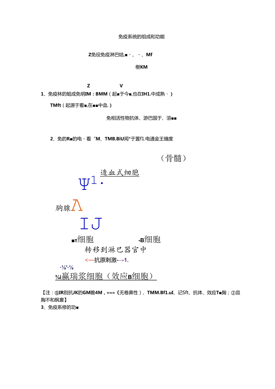 免疫调节(知识点笔记).docx_第1页