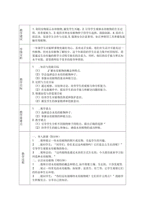 《任务二 选种水培植物》教学设计-2024-2025学年劳动技术一年级上册浙教版.docx