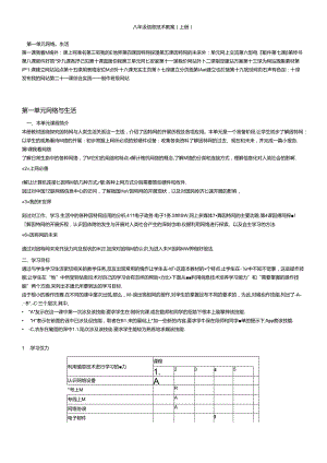 八年级上册信息技术教案.docx