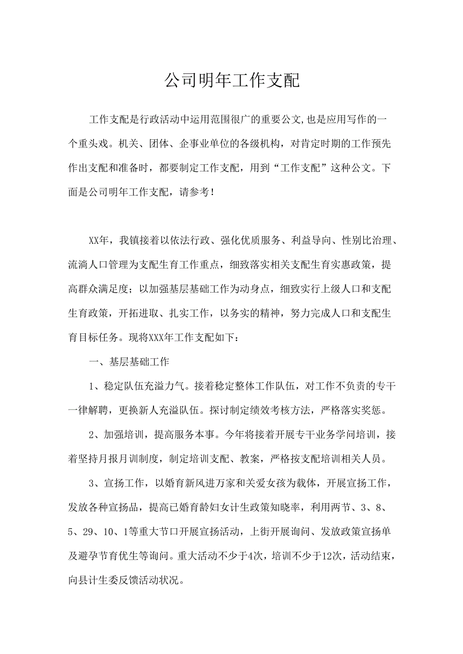 公司明年工作计划.docx_第1页