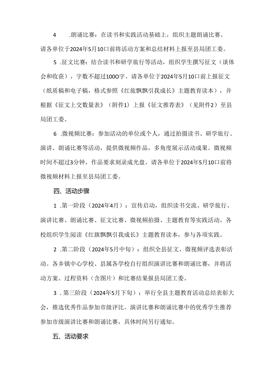 【精品】中小学校“红旗飘飘引我成长”主题教育活动方案.docx_第2页