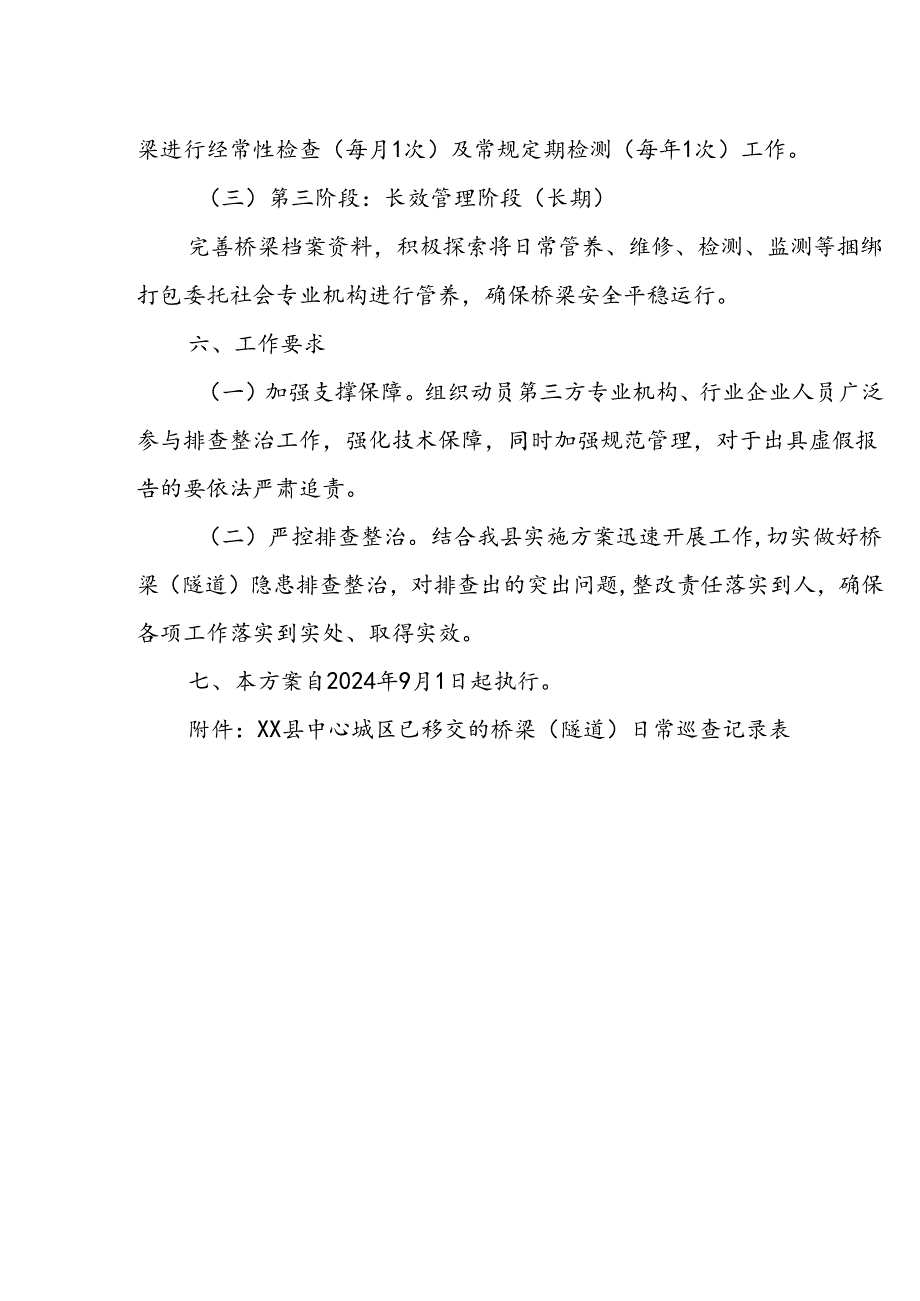 XX县城市管理和综合执法局中心城区桥梁（隧道）隐患排查整治工作实施方案.docx_第3页