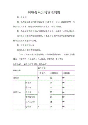 网络有限公司管理制度.docx